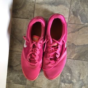 Pink Nikes